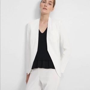 Theory linen blend jacket